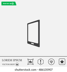 Vector illustration of smartphone icon