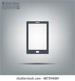 Vector illustration of smartphone icon