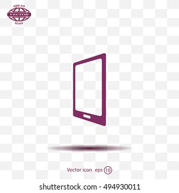 Vector illustration of smartphone icon