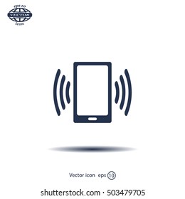 Vector illustration of smartphone icon