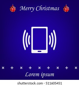 Vector illustration of smartphone icon