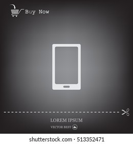 Vector illustration of smartphone icon