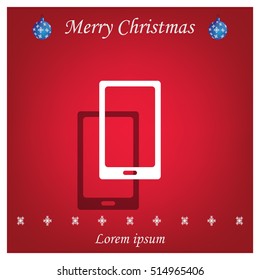 Vector illustration of smartphone icon