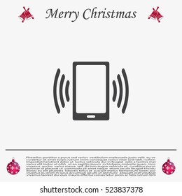Vector illustration of smartphone icon