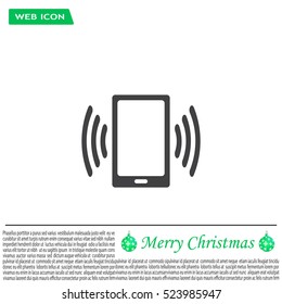 Vector illustration of smartphone icon