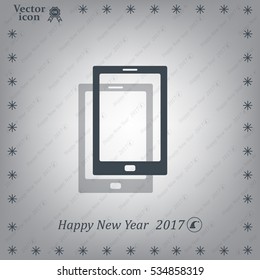 Vector illustration of smartphone icon