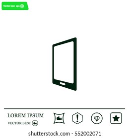 Vector illustration of smartphone icon
