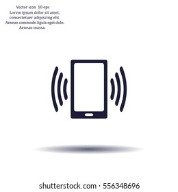 Vector illustration of smartphone icon