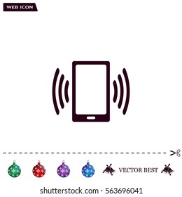 Vector illustration of smartphone icon