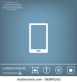 Vector illustration of smartphone icon