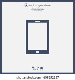 Vector illustration of smartphone icon