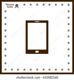 Vector illustration of smartphone icon