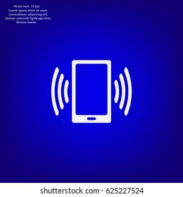 Vector illustration of smartphone icon
