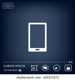 Vector illustration of smartphone icon