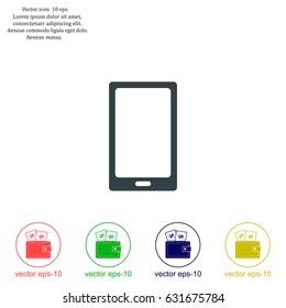 Vector illustration of smartphone icon