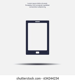 Vector illustration of smartphone icon