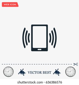 Vector illustration of smartphone icon
