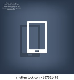 Vector illustration of smartphone icon