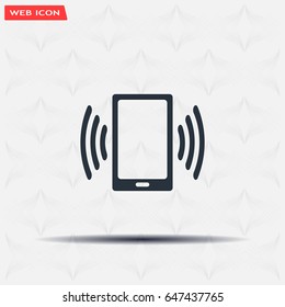 Vector illustration of smartphone icon