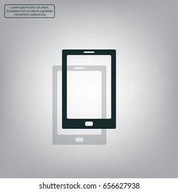 Vector illustration of smartphone icon