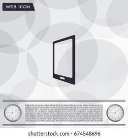 Vector illustration of smartphone icon