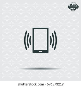 Vector illustration of smartphone icon