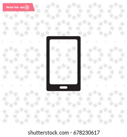 Vector illustration of smartphone icon