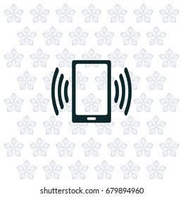 Vector illustration of smartphone icon