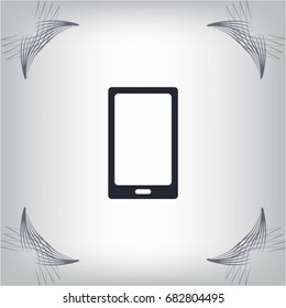 Vector illustration of smartphone icon