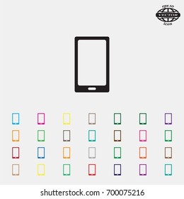 Vector illustration of smartphone icon