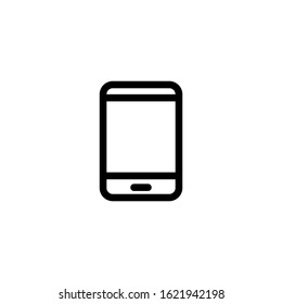 Vector illustration, smartphone icon, Line design template