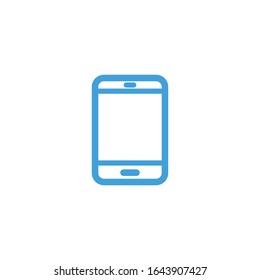 Icono de vector, smartphone. Plantilla de diseño de línea