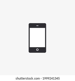 Ilustración vectorial del smartphone aislado en fondo blanco