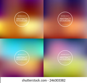 Vector illustration Smooth colorful background EPS 10