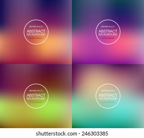 Vector illustration Smooth colorful background EPS 10