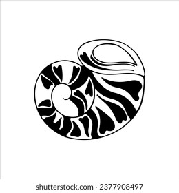 ilustración vectorial de caracol