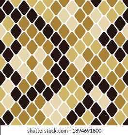 Vector Illustration Of The Snake Skin Pattern