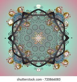 Vector illustration. Snowflake Vector illustration. Snowflake Icon. Snowflake isolated on background.