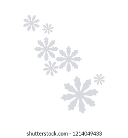 Vector illustration of Snowflakes