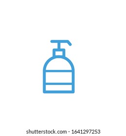 Vector illustration, soap icon. Line design template