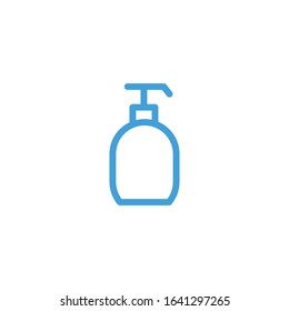 Vector illustration, soap icon. Line design template