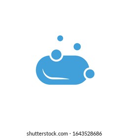Vector illustration, soap icon template.
