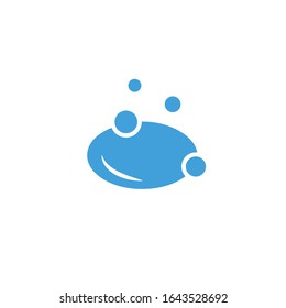 Vector illustration, soap icon template.