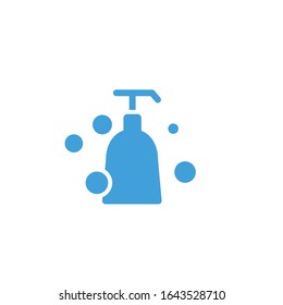 Vector illustration, soap icon template.