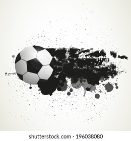 Vector Illustration of a Soccer Background