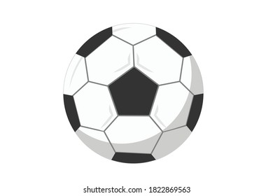 Vector Illustration of a Soccer Ball