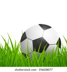 Vector Illustration of a Soccer Ball
