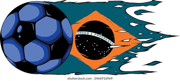 vector illustration of soccer ball isolated on white