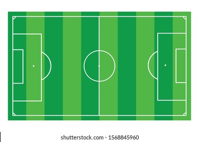 Vector illustration of a soccer field on eps 10
