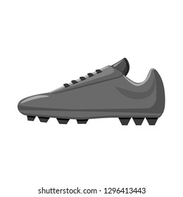 Vector illustration of soccer gear logo. Collection of soccer and tournament stock vector illustration.